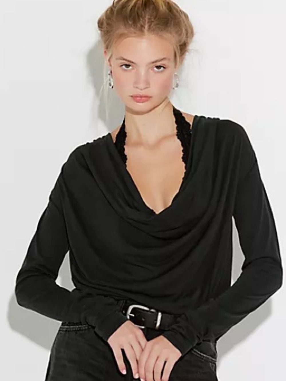 Free People Jane Drape Top